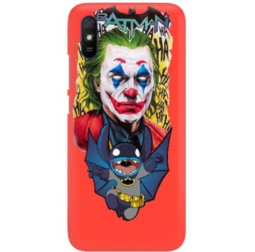 Etui Mat Czerwone do XIAOMI REDMI 9A Filmowe Wzory