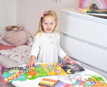 НАБОР ОБРАЗОВАТЕЛЬНЫХ НАКЛЕЙКОВ ЖИВОТНЫЕ 504 шт. ВУПИ