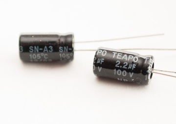 KONDENSATOR BIPOLARNY GŁOŚNIKOWY 2,2uF 100V TEAPO
