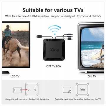X96Q Smart TV Box Android 10 4K HD Медиаплеер 8 ГБ