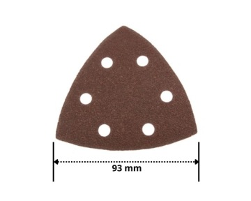 Шлифовальная бумага на липучке DELTA IRON GR 60 5 шт.