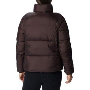 Kurtka damska puchowa Columbia Puffect Jacket - Brązowa XS