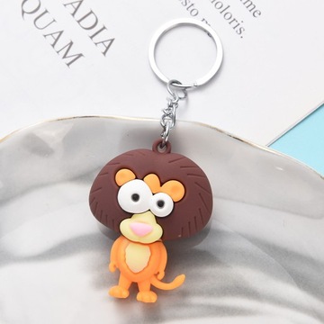 Мега забавный брелок для ключей Забавные животные Животные Домашние животные Зоопарк Минки лол