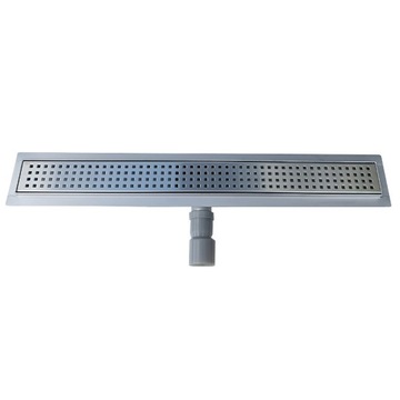 ODPŁYW LINIOWY DL01 QUBE G3 SATIN 80 CM