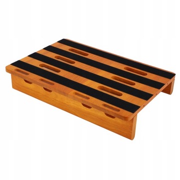Gitara Pedal Board Efekt bukowy Kolor drewna