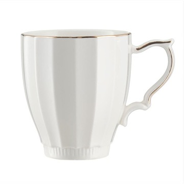 Kubek porcelanowy 300 ml TEO ze złotem VILLA ITALIA