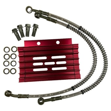 Chłodnica oleju z przewodami radiator MRF 120 140 HQ SM KAYO Pitgang 140XD