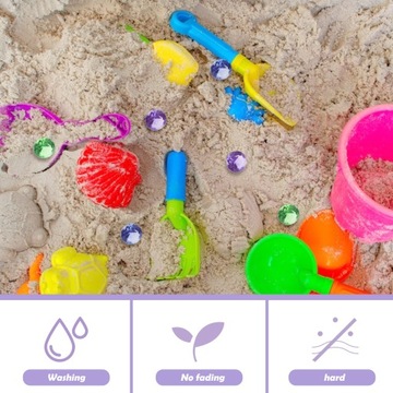 НАБОР ПЛАСТИКОВЫХ УКРАШЕНИЙ ДЛЯ ДЕТЕЙ ЦВЕТНОЙ СЕЙФ