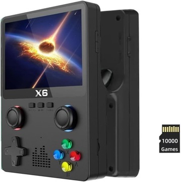 Игровая консоль X6 2024 с 3,5-дюймовым IPS-экраном ПОДАРОК ​​ПРИЧАСТВУ!