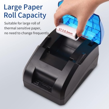 DRUKARKA TERMICZNA POKWITOWAŃ POS-58A USB