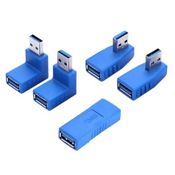 Разъем адаптера USB 3.0 Угловой разъем USB A