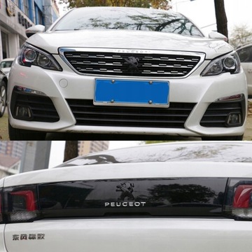 ZNAK ZNAKY PEUGEOT 408 2014-2018 ČERNÁ