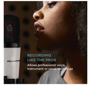 auna MIC-920 USB конденсаторный микрофон белый