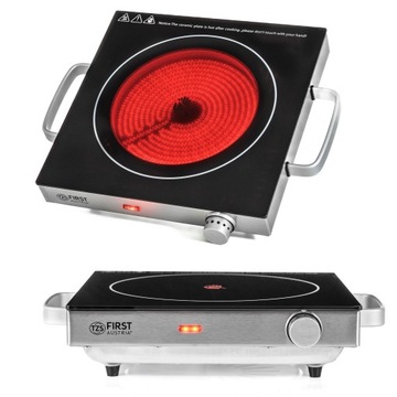 ELEKTRYCZNA KUCHENKA PRZENOŚNA TURYSTYCZNA 2000W JEDNOPALNIKOWA