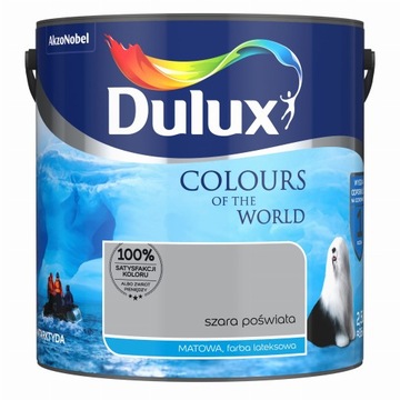 Farba Dulux Kolory Świata SZARA POŚWIATA 2,5L