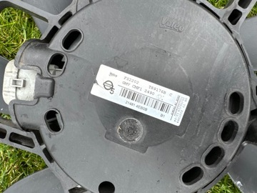 NISSAN QASHQAI J II 11 X-TRAIL T32 VENTILÁTOR CHLADIČŮ ORIGINÁLNÍ