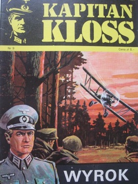 KAPITAN KLOSS Wyrok Wydanie 1, 1972 BDB