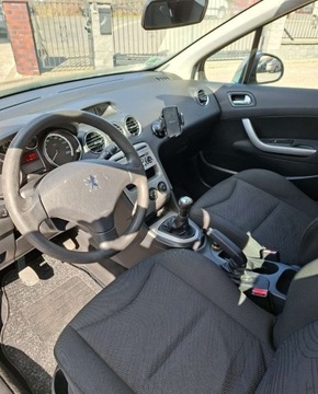 Peugeot 308 I Hatchback 5d 1.4 VTi 95KM 2008 Peugeot 308 Peugeot 308 I Peugeot 308 1.4 2008r KlimaElektryka - Piekny st, zdjęcie 6