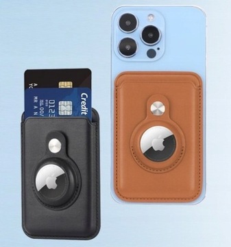 ЧЕХОЛ-КОШЕЛЬК MagSafe AirTag iPhone 12 13 14 Pro