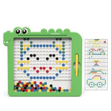 TABLICA MAGNETYCZNA XL KULKI UKŁADANKA DINOBOARD