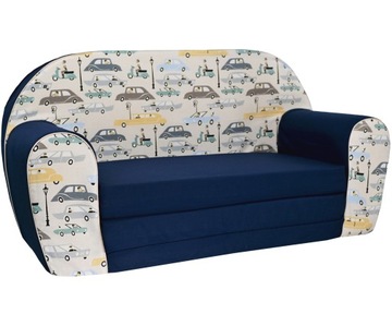 SOFA Z PIANKI ROZKŁADANA DLA DZIECKA DZIECI PIANKOWA DO ZABAWY NA PREZENT