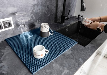Ociekacz na naczynia do kuchni 55x55 EVA HOME