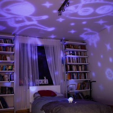 Innogio GioStar Octopus Ośmiornica lampka z projektorem dla dzieci