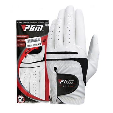 Rękawiczki golfowe męskie, lewa, prawa, ze znacznikiem piłki, skórzane, oddychające, lewe 24
