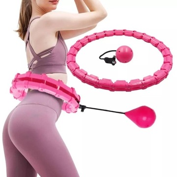 HULA-HOOP Z WYPUSTKAMI MASUJACY ODCHUDZAJĄCY
