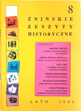 Żnińskie Zeszyty Historyczne nr 08