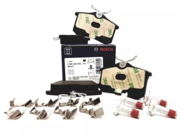 ДИСКИ BOSCH+КОЛОДКИ ПЕРЕДНИЕ+ЗАДНИЕ AUDI A3 8P 280MM