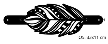 OPASKA ozdoba do upięcia RÓŻNE WZORY kolory ażur