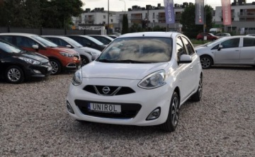 Nissan Micra IV Hatchback 5d Facelifting 1.2 80KM 2017 Nissan Micra 1.2 Benzyna Klimatyzacja Nawigacja 1.2 Benzyna 80KM, zdjęcie 11