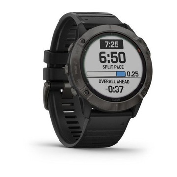 Garmin Fenix ​​6X Pro Solar Edition — умные часы с черной резиной P