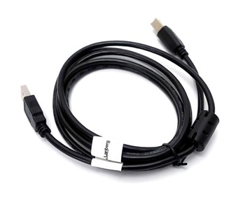 Кабель принтера USB 2.0 AM-BM 1,8 м, черный