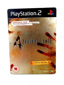 СТИЛБУК RESIDENT EVIL 4 IV PS2