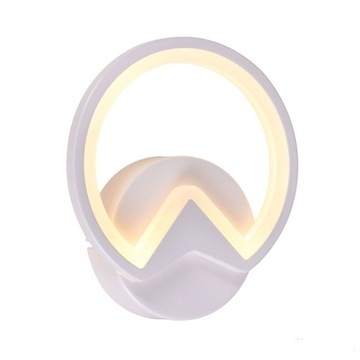 KINKIET LAMPA ŚCIENNA OKRĄGŁA LED PW 10W 3000K IP20