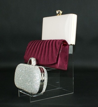 Подставка для официальных сумок и клатчей из оргстекла 3шт.
