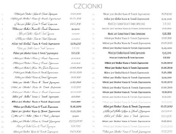 Гавана | СПИСОК ГОСТЕЙ ДЛЯ ПЛАНА СВАДЕБНОГО СТОЛА