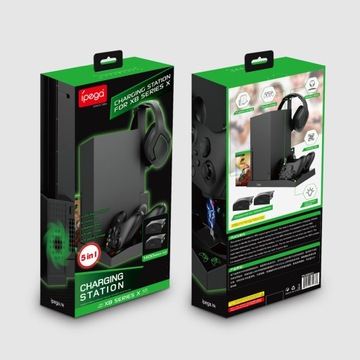 Охлаждающая станция iPega для Xbox Series X, 2 аккумулятора