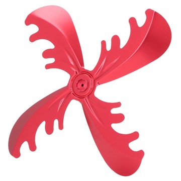 ЛОПАСТИ ВЕНТИЛЯТОРА ПЕЧИ С 4 ЛОПАСТЯМИ КРАСНЫЙ