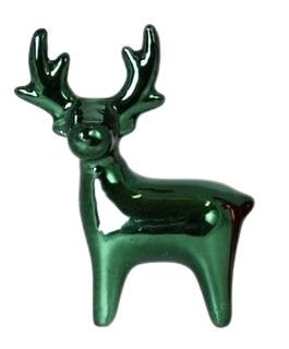 RENIFER CERAMICZNY FIGURKA DEKORACJA ŚWIĄTECZNA NA PREZENT STROIK CHOINKĘ