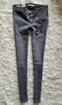 rurki LEVI'S 711 Skinny W24 L30 24x30 XXS PREMIUM