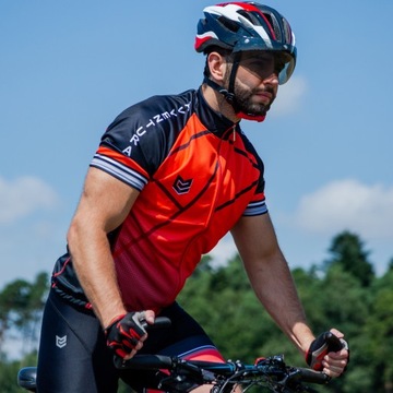 Короткие гелевые велосипедные перчатки для езды на велосипеде - M