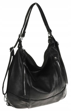 Elegancka Torba Torebka Damska 2w1 plecak Worek listonoszka P5038