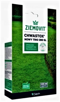 CHWASTOX TRIO NOWY NISZCZY CHWASTY W TRAWIE 100ML