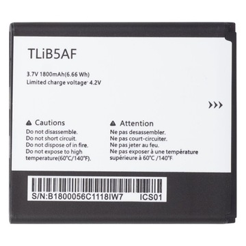 АККУМУЛЯТОР АККУМУЛЯТОР ДЛЯ МАРШРУТИЗАТОРА ALCAtel ONE TOUCH POP C5 MW40 MW40V TLIB5AF