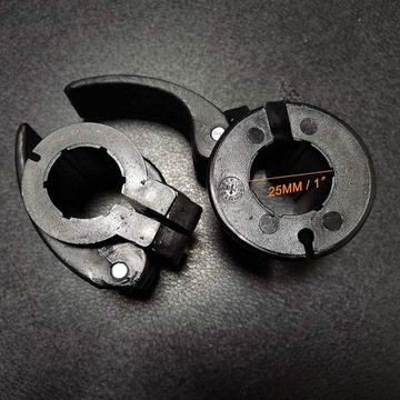 Ошейники с замком, 2 шт. ОГРАНИЧИТЕЛИ 1 дюйм, фиксирующие штангу