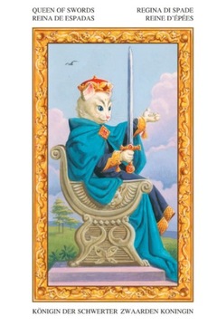 ИГРОВЫЕ КАРТЫ ТАРО БЕЛЫХ КОТОВ НАБОР КАРТ ТАРО БЕЛЫХ КОШЕК