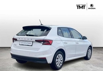 Skoda Fabia IV 1.0 TSI 95KM 2022 Skoda Fabia AMBITION 1.0 TSI 95 KM Klimatyzacja Czujniki LED ASO, zdjęcie 4